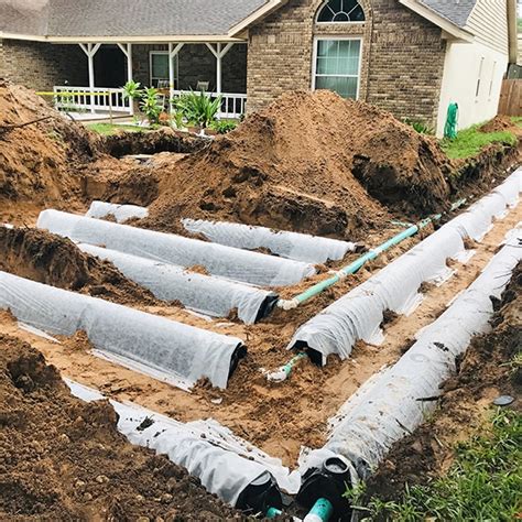 septic tank drain field replacement